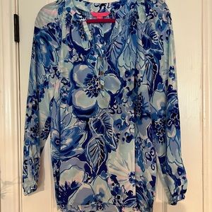 Lilly Pulitzer Elsa blouse EUC medium